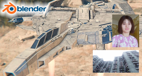 動画作品見本です（アドオンを使用しています。）